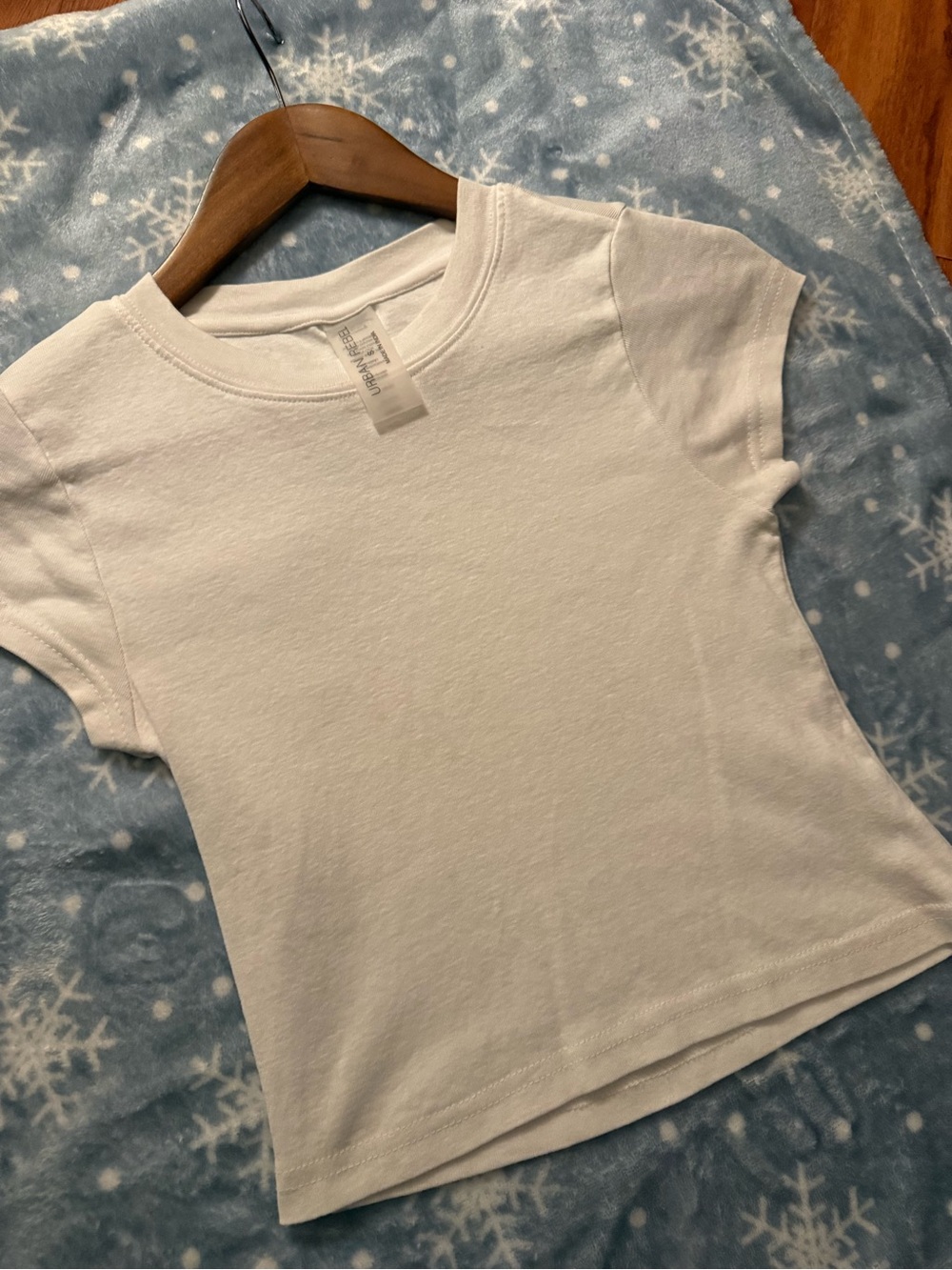 Urban Rebel Classic White Crewneck Tee